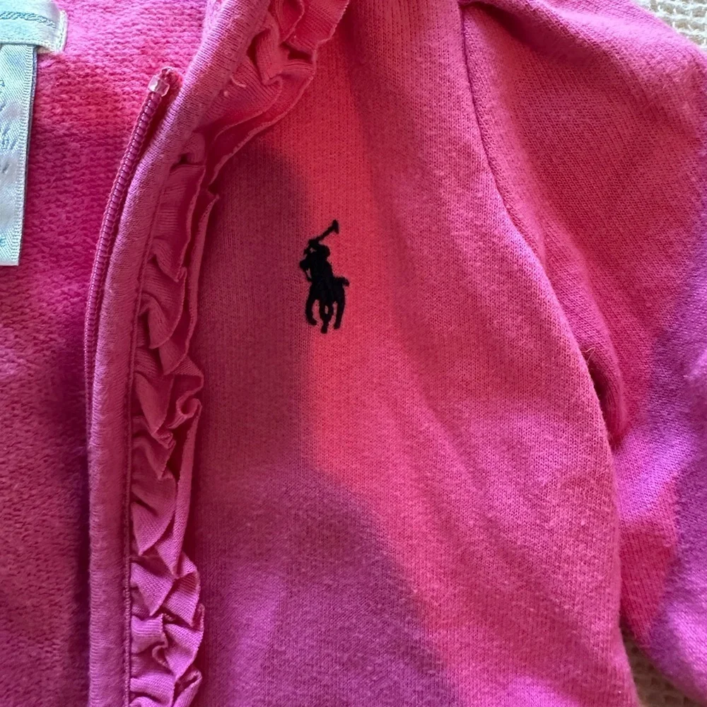 Ralph Lauren Pink Kids Baby Hoodie